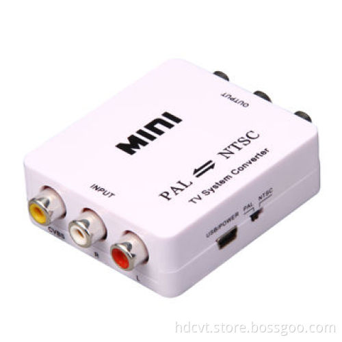 Mini TV System Converter, Supports PAL, NTSC Standard TV Format Output